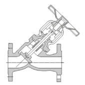 WJ45Y American standard corrugated pipe globe valve seriesconstructral diagram